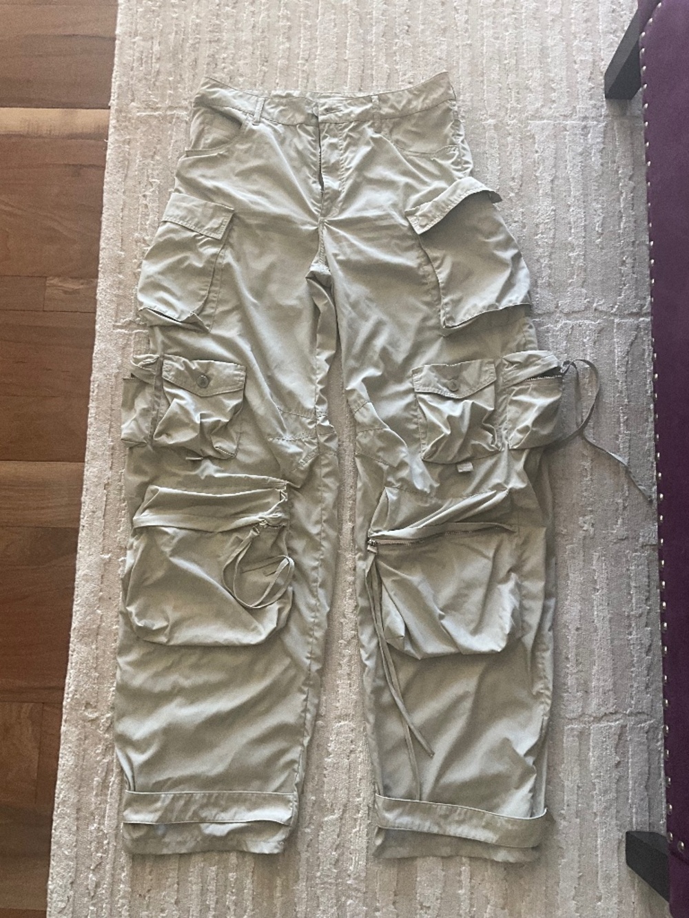 The Attico fern pants